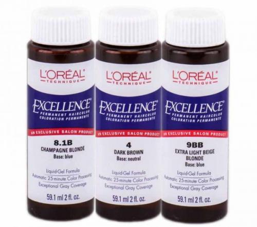 Краска Лореаль палитра. Достоинства и недостатки красок для волос Лореаль Экселанс, а также палитра оттенков различных линеек