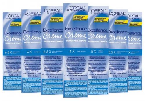 Краска Лореаль палитра. Достоинства и недостатки красок для волос Лореаль Экселанс, а также палитра оттенков различных линеек