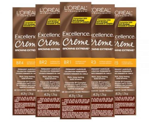 Краска Лореаль палитра. Достоинства и недостатки красок для волос Лореаль Экселанс, а также палитра оттенков различных линеек