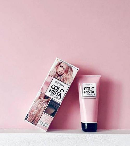 Как покрасить волосы в синий на один день. Преимущества