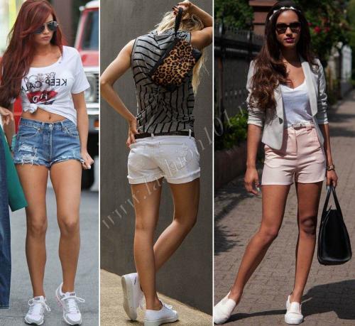 Высокие сникерсы. С чем носить сникерсы на танкетке и без: фото и видео