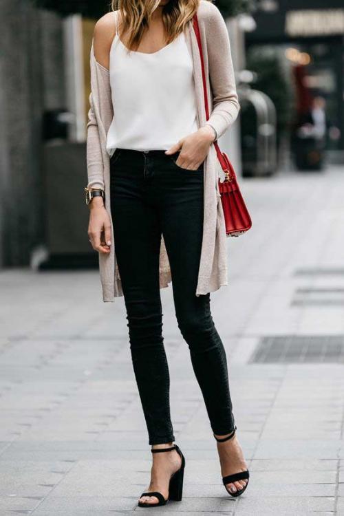 Длина кардигана. Кардиган: уместные сочетания под определенную длину, образы