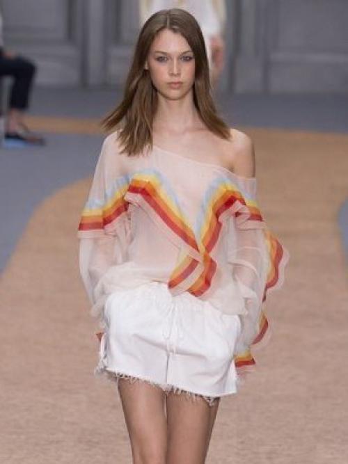 С чем носить прозрачную черную блузку. С чем носить блузку из прозрачной ткани 04