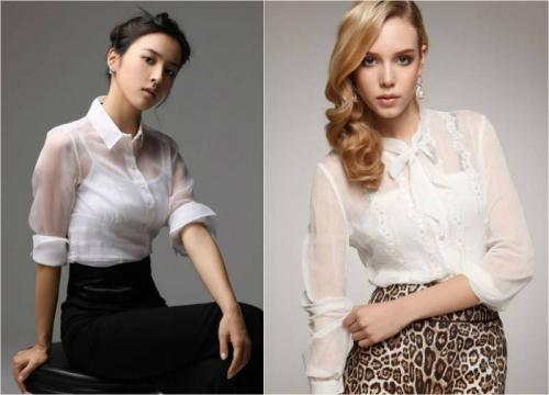 С чем носить прозрачную кружевную блузку. Как и с чем носить прозрачные блузки