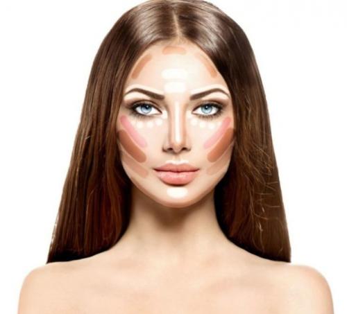 Скульптурирование лица тенями. Скульптурирование лица: выбор средств и пошаговая инструкция (120 фото-новинок)