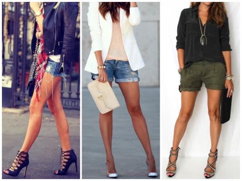 Образы с шортами и колготками. Весна в деталях. Как носить шорты, чтобы было не вульгарно?