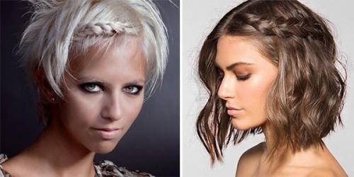 Прически для отращивания челки. Прически для отрастающей челки 02