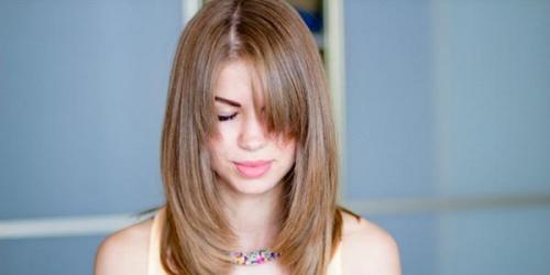 Прически для отращивания челки. Прически для отрастающей челки 07