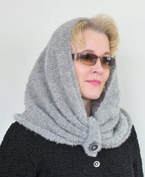 Головные уборы для женщин посл.  Модные вязаные шапочки, которые подойдут стильным дамам после 40 лет для зимы 2019-2020 20 Головные уборы для женщин посл.  Модные вязаные шапочки, которые подойдут стильным дамам после 40 лет для зимы 2019-2020 20