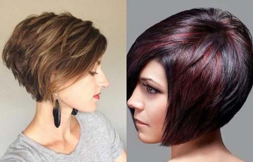 Короткие стрижки на широкое лицо женские. Стрижка 01