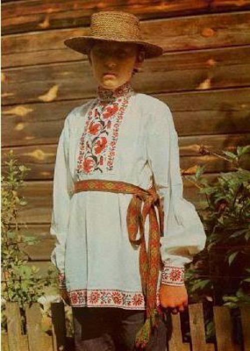 Белорусский народный костюм. Мужской костюм