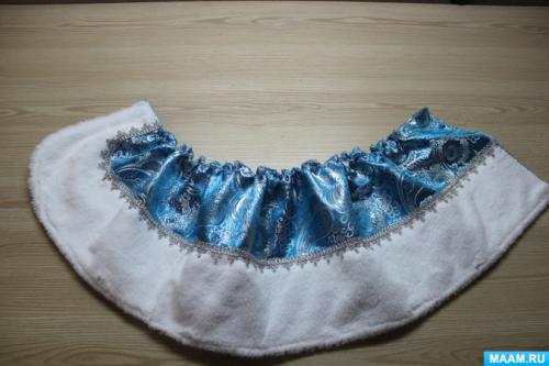 Костюм снегурочки своими руками. Мастер-класс изготовления костюма для Снегурочки.