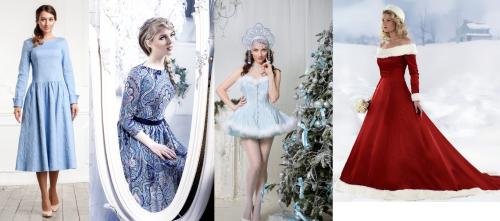 Костюм снегурочки из халата. Как же без Снегурочки?