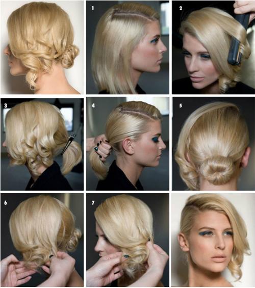 Прически на короткие волосы. 