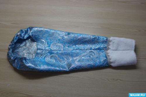 Костюм снегурочки своими руками. Мастер-класс изготовления костюма для Снегурочки.