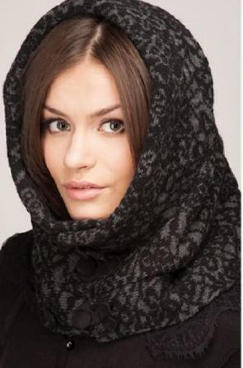 Капор ИЗ ангорки. Кому идет