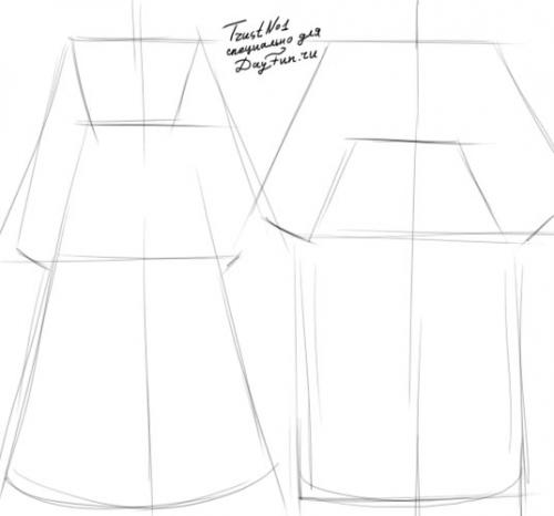 Русский народный костюм нарисовать. Как нарисовать русский народный костюм карандашом поэтапно