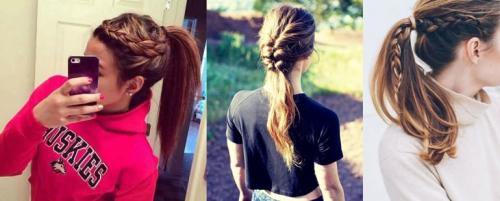 Спортивные прически на средние волосы. Лучшие спортивные прически для девушек и женщин