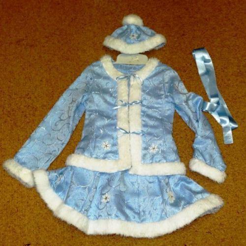 Как сшить костюм для снегурочки своими руками для девочки. Из чего состоит костюм