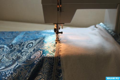 Костюм снегурочки своими руками. Мастер-класс изготовления костюма для Снегурочки.