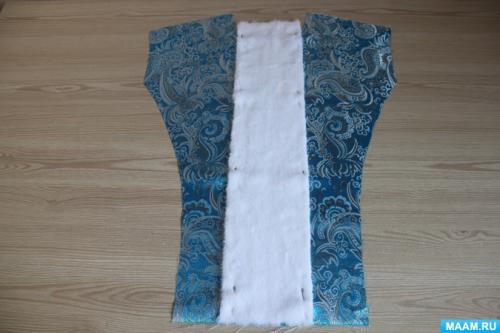 Костюм снегурочки своими руками. Мастер-класс изготовления костюма для Снегурочки.