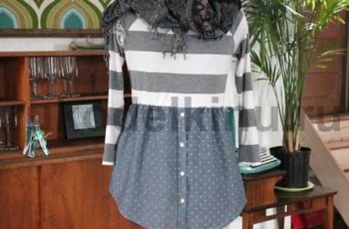 Рубашка белая со свитером. Стильная комбинация рубашки и джемпера, которая поможет составить модный образ на каждый день 04 Рубашка белая со свитером. Стильная комбинация рубашки и джемпера, которая поможет составить модный образ на каждый день 04