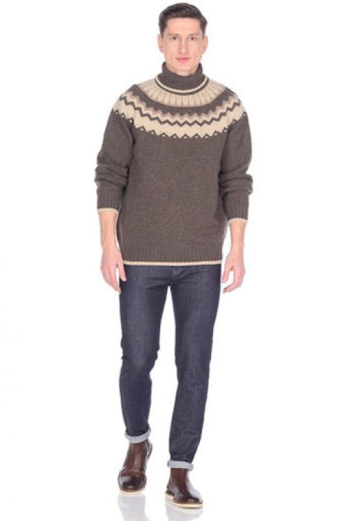 Кофта с рубашкой, как называется. Свитер