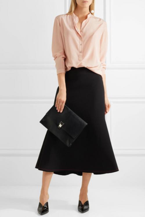 Свитер с имитацией рубашки. Выбираем джемпер