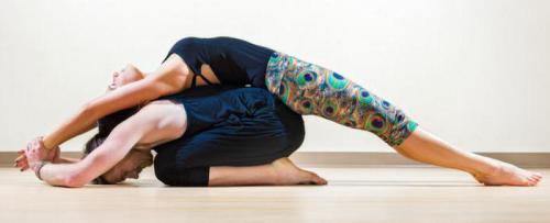 Йога челлендж. Парная йога челлендж