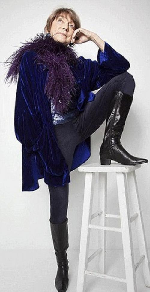 Джин Вудс модель. 75-летние модели и самые крутые модницы-пенсионерки. Возраст не приговор