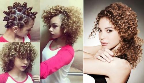 Афрокудряшки, как сделать. Кудри в стиле афро