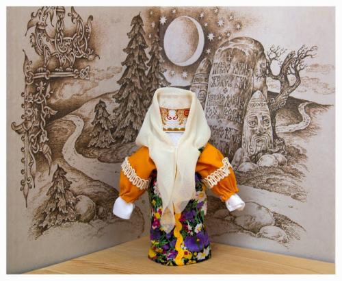 Кукла-владимирская столбушка. Владимирская столбушка.