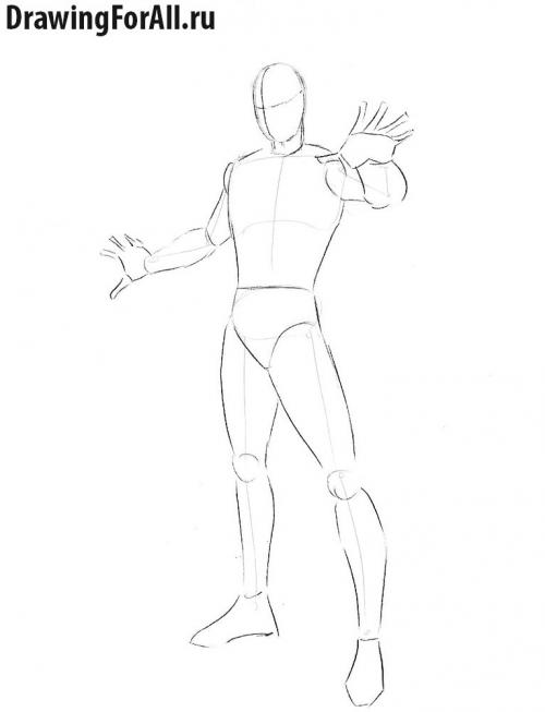 Прическа доктора Стрэнджа. Как нарисовать доктора Стрэнджа