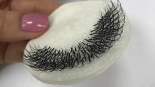 Формирование пучка с ленты при объемном наращивании. Как формировать пучки для объемного наращивания ресниц