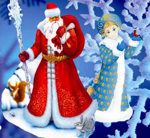 Какого цвета волосы у Снегурочки. Как выглядит снегурочка?