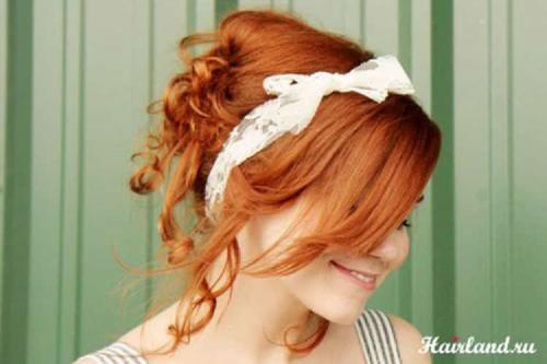 Как сделать кудри на ночь. «Лоскутки»