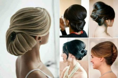 Виды вечерних причесок