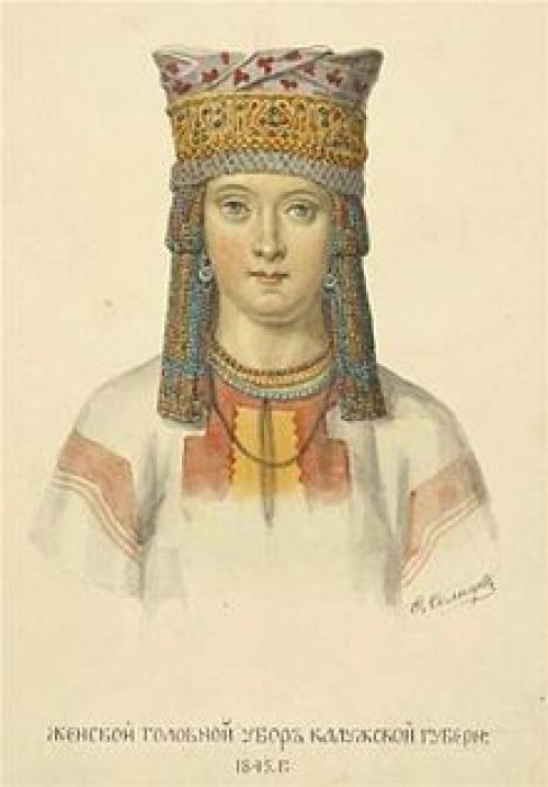 Головной убор кичка. Кика (головной убор)