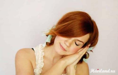 Как сделать кудри на ночь. «Лоскутки»