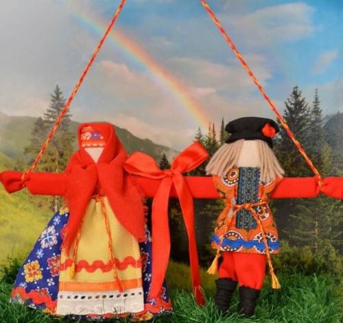 Народные куклы традиции. Куклы неразлучники