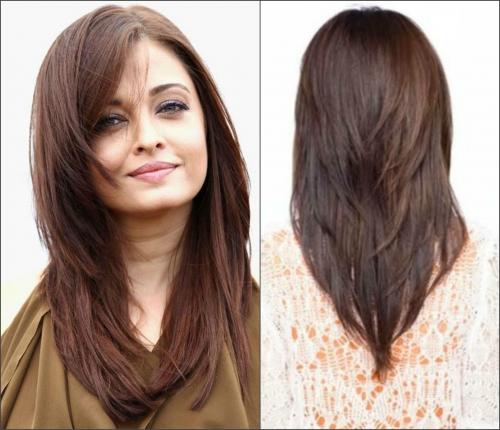 Стрижка лисий хвост на среднюю длину. Схема выполнения стрижки «лисий хвост»