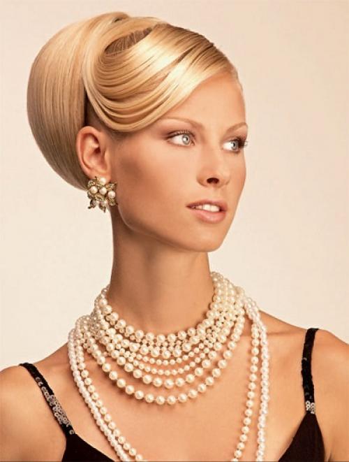 Виды причесок вечерних. Вечерние