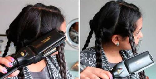 Кудри утюжком. Как сделать кудри по шагам