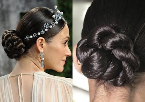 Виды причесок вечерних. Вечерние
