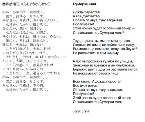 Накахара Тюя песнь козерога. Накахара ТЮЯ (1907–1937) лирик классического модернизма