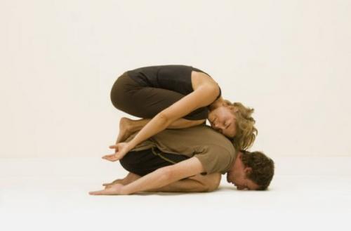 Йога челлендж. Парная йога челлендж