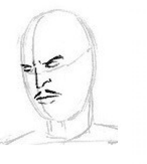 Прическа доктора Стрэнджа. Как нарисовать доктора Стрэнджа