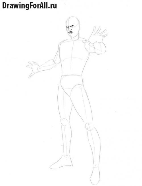 Прическа доктора Стрэнджа. Как нарисовать доктора Стрэнджа