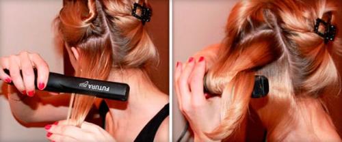 Кудри утюжком. Как сделать кудри по шагам