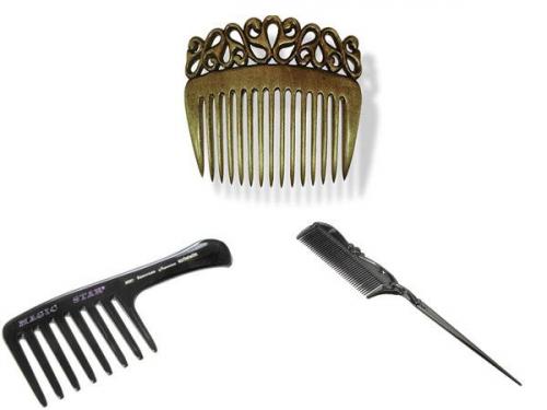 Расческа гребень для волос. Инструменты для стандартного расчёсывания